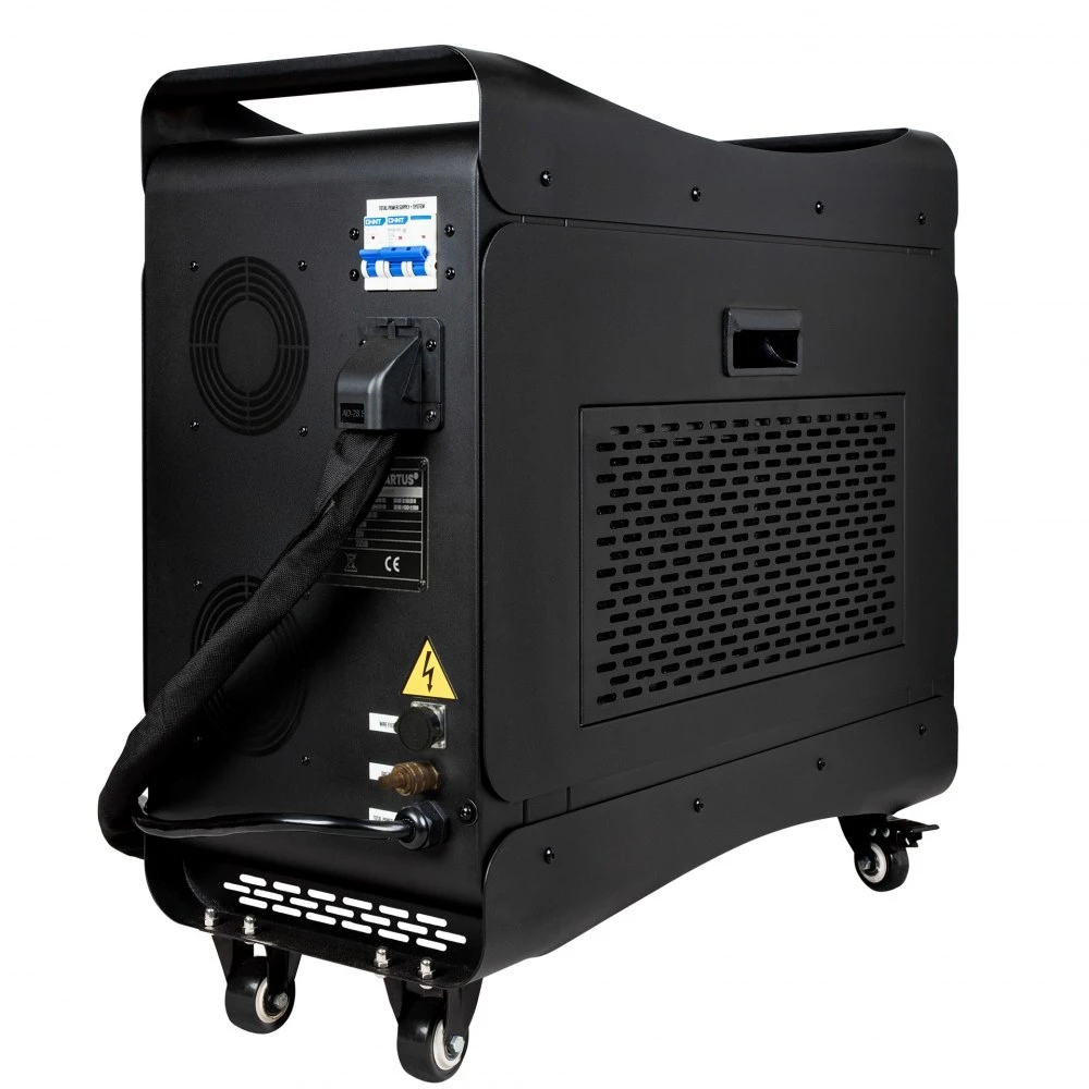 Tył Bok spawarki ręcznej laserowej Spartus Easy 1500 3w1